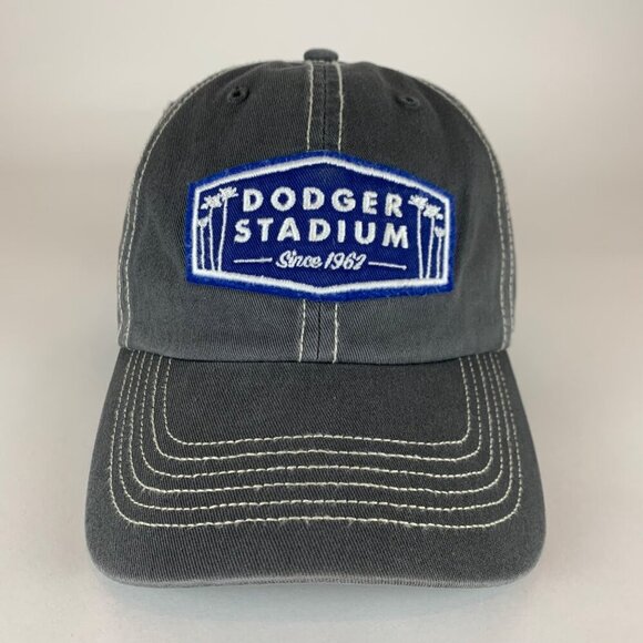 Dodger Stadium Los Angeles Dodgers Gray 47 Brand Franchise Fitted Hat Mens Large - Picture 2 of 5